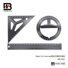 2016 Flat Ruler and Protactor Stationery Geomery Set